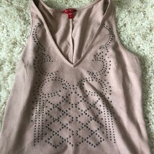 Light pink body suit